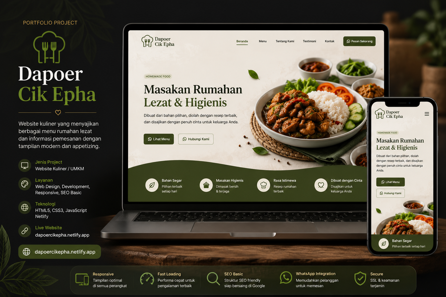 Website Dapoer Cik Epha